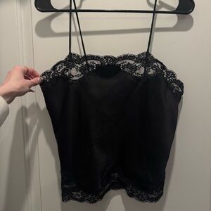 Dior Black Lace Camisole